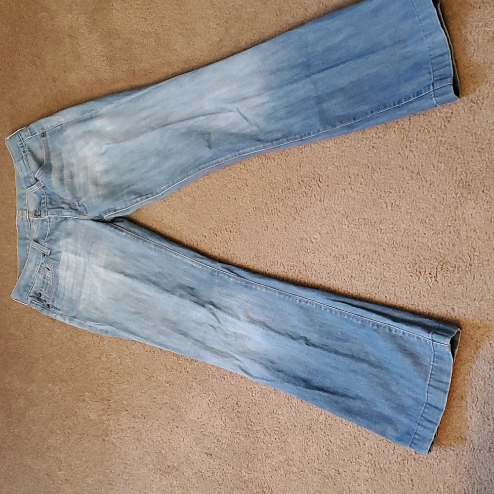 Size 28 7 For All Mankind Bootcut jeans